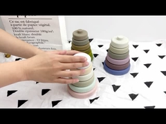 Çevre Dostu Tıbbi Sınıf Malzeme ile Renkli Çok Fonksiyonlu Bebek Silikon Oyuncaklar