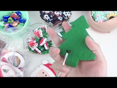 DIY Silikon Noel Ağacı Diş Kaşıyıcı, Diş Çıkarma İçin Güvenli Yumuşak Kauçuk Boncuk